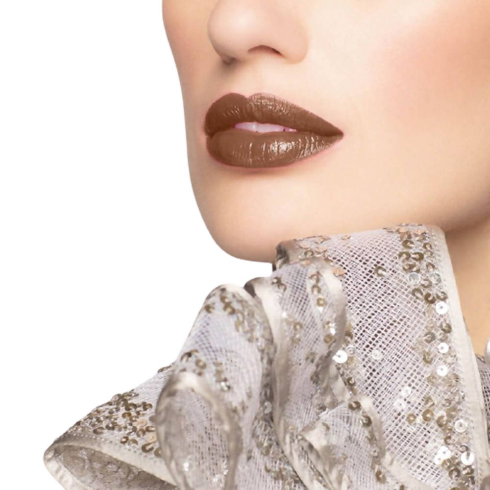 Manish Malhotra Hi-Shine Lipstick - Cocoa Love (4 Gm) | Grocsy