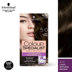 Schwarzkopf Colour Specialist Permanent Hair Colour - 5.0 Light Natural Brown | Grocsy
