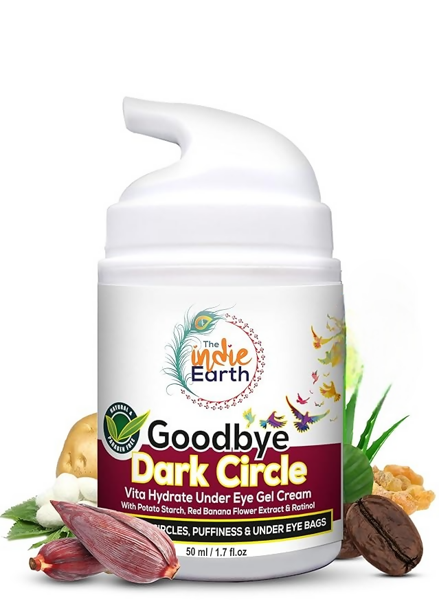 The Indie Earth Good Bye Dark Circles Vita Rich Under Eye Gel Cream | Grocsy