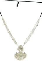 Mominos Fashion Johar Kamal Silver-Plated Brass Finish Rani Haar Statement Necklace For Women | Grocsy