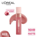L'Oréal Paris Infallible Ultra Matte Liquid Lipstick Les Macarons - 822 Mon Caramel | Grocsy