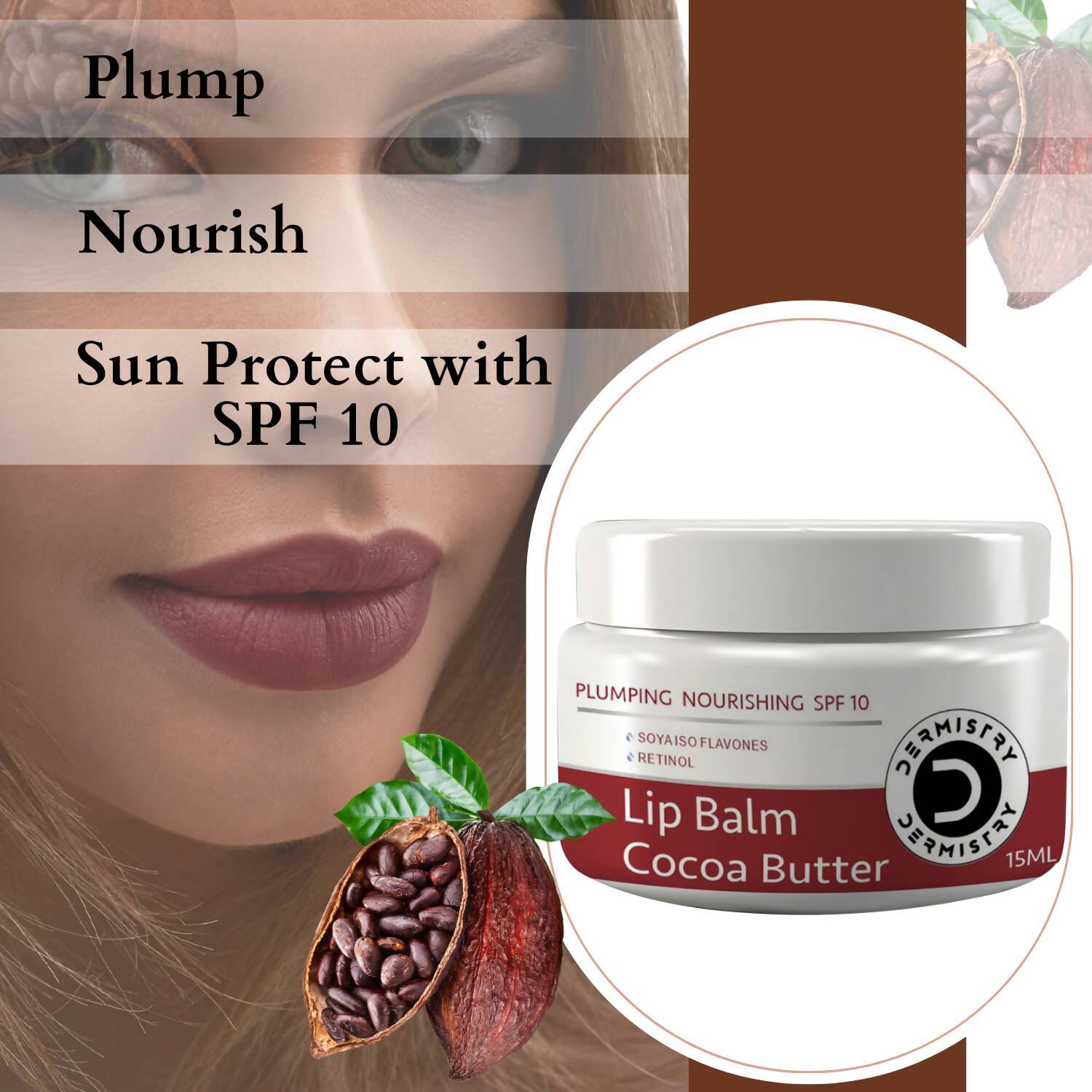 Dermistry Coffee Scrub & Strawberry Cocoa Butter Nourishing Lip Balm | Grocsy
