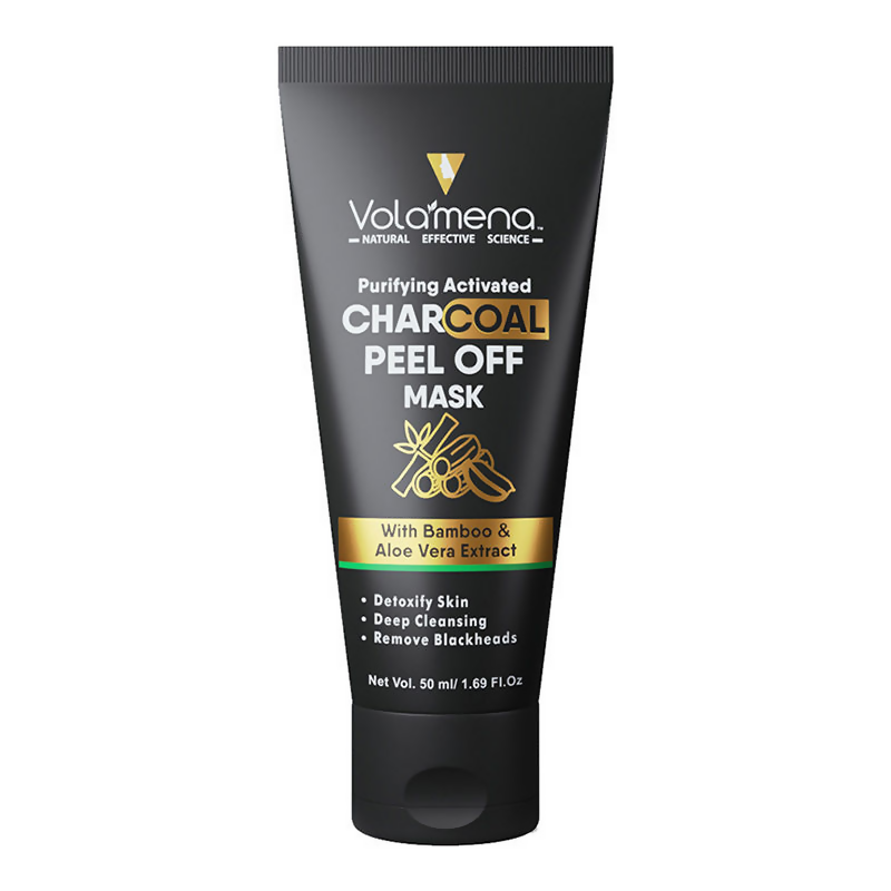 Volamena Purifying Activated Charcoal Peel Off Mask | Grocsy