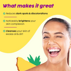 PLIX The Plant Fix 5% Pineapple Foaming Facewash | Grocsy