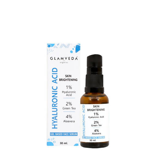 Glamveda Skin Brightening Serum With Hyaluronic Acid | Grocsy