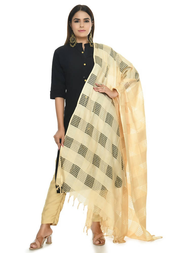Mominos Fashion Golden Window Dupatta | Grocsy