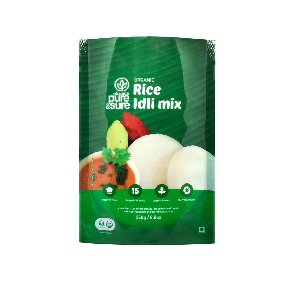 Pure & Sure Organic Rice Idli Mix | Grocsy