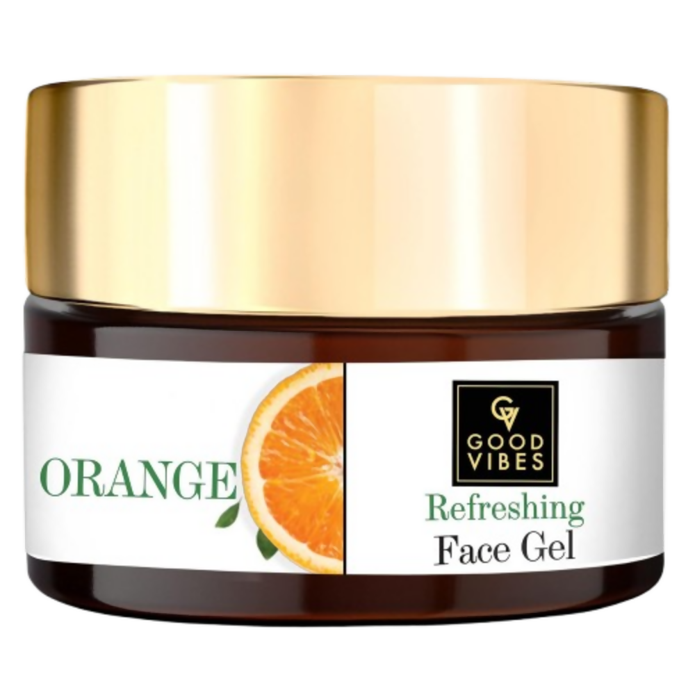 Good Vibes Orange Refreshing Face Gel | Grocsy