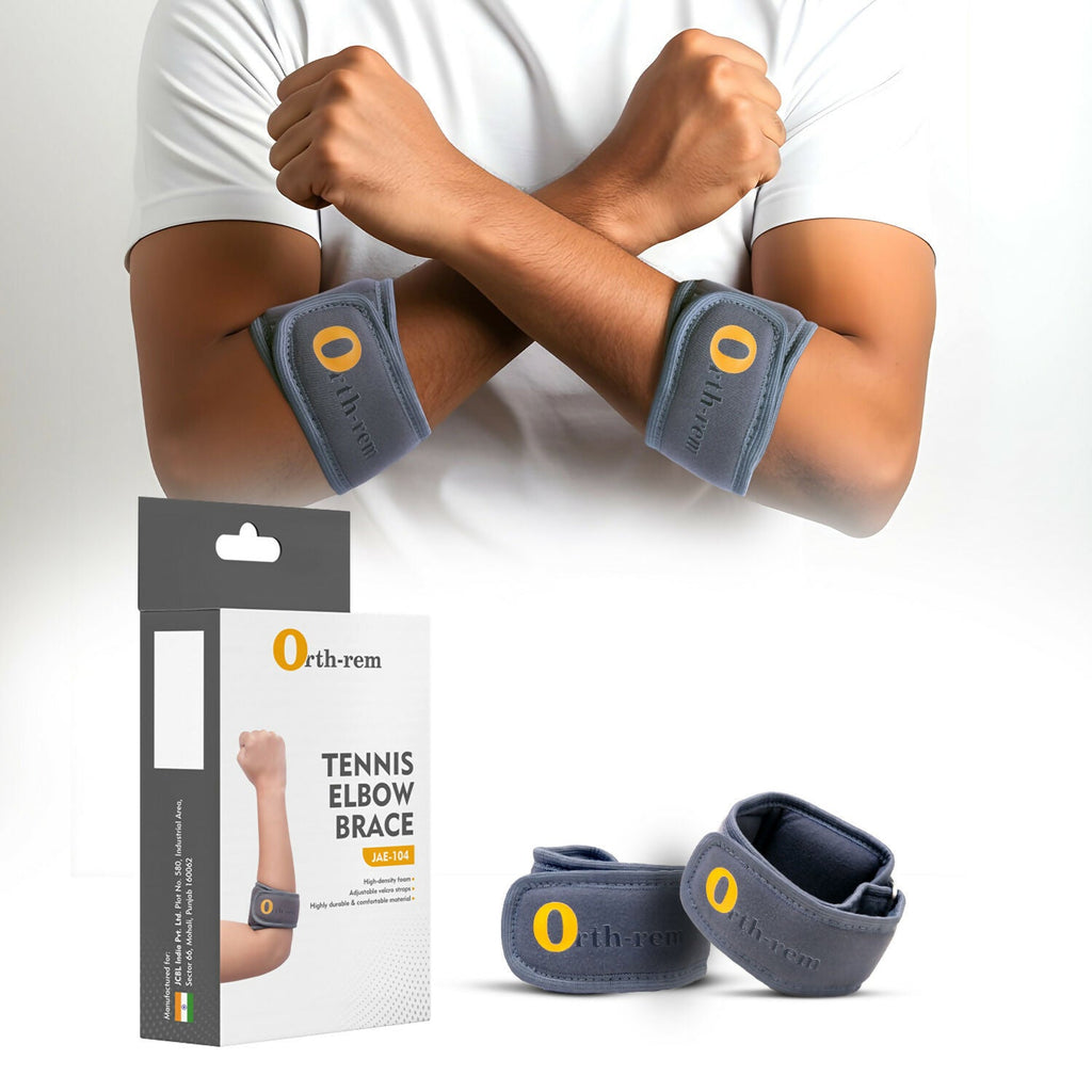 Orth-rem Tennis Elbow Support Brace Strap For Men & Women | Grocsy