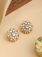 Ruby Raang Floral Aura Studs | Grocsy