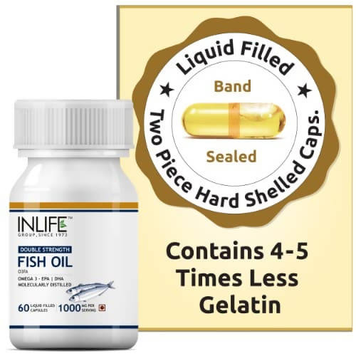 Inlife Fish Oil Double Strength Capsules | Grocsy