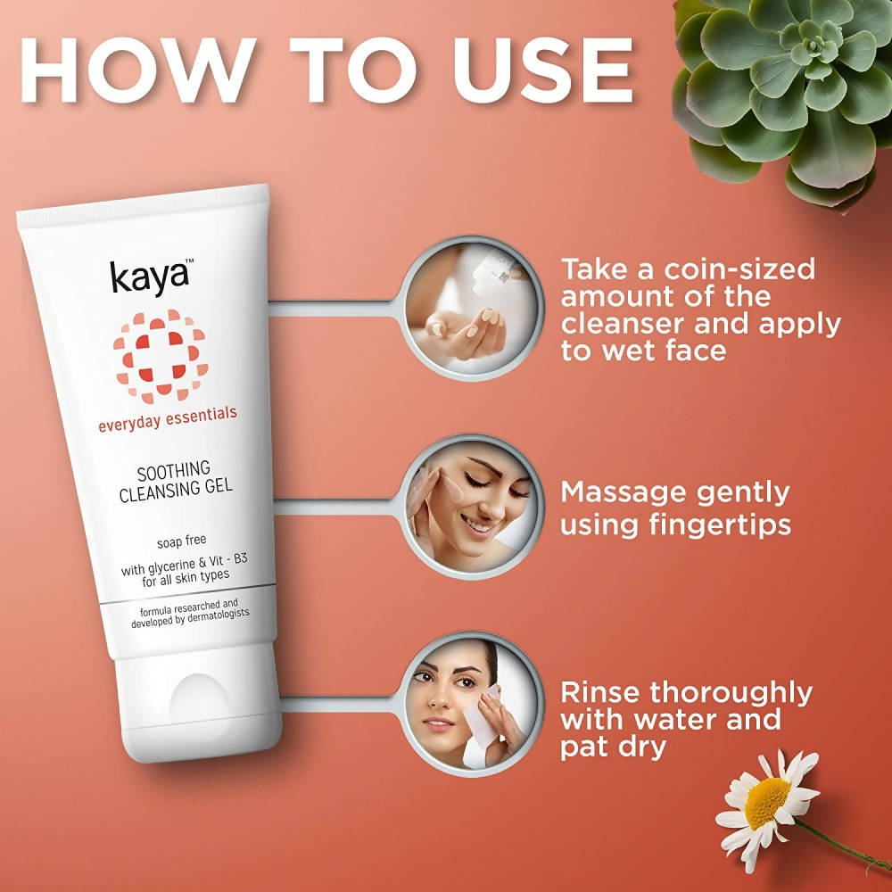 Kaya Everyday Essentials Soothing Cleansing Gel | Grocsy