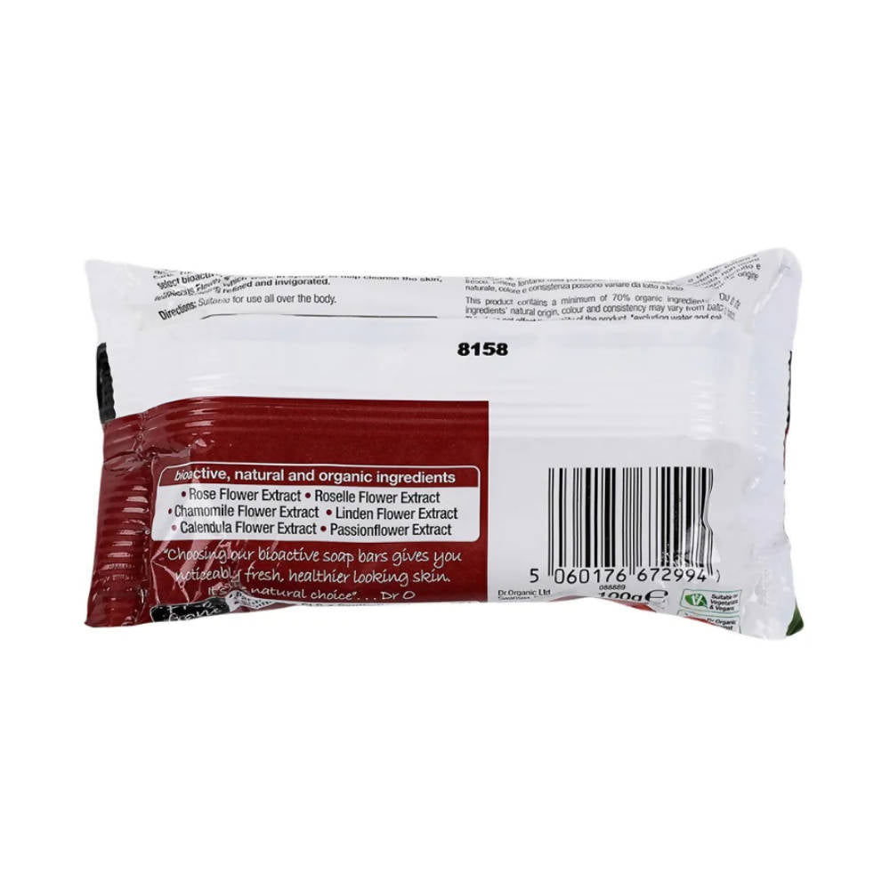 Dr.Organic Rose Otto Soap | Grocsy