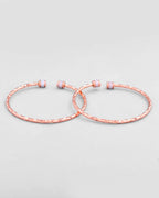 VOJ Set of 2 rose Gold Dual Toned Designer Bangles