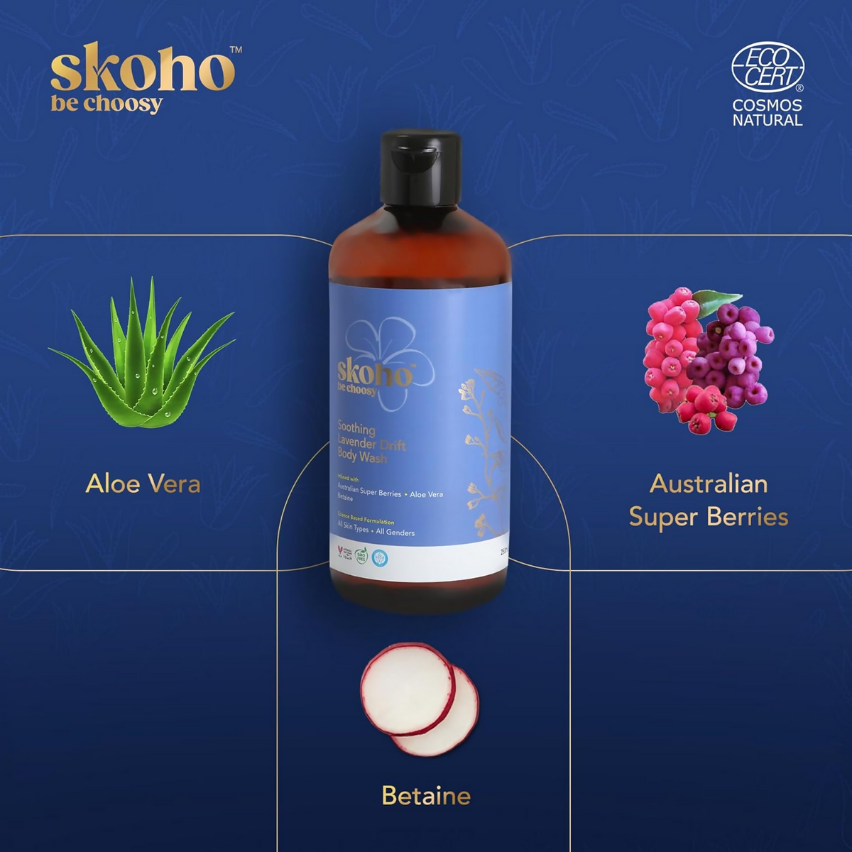 SKOHO 98.046% Natural Body wash | Grocsy