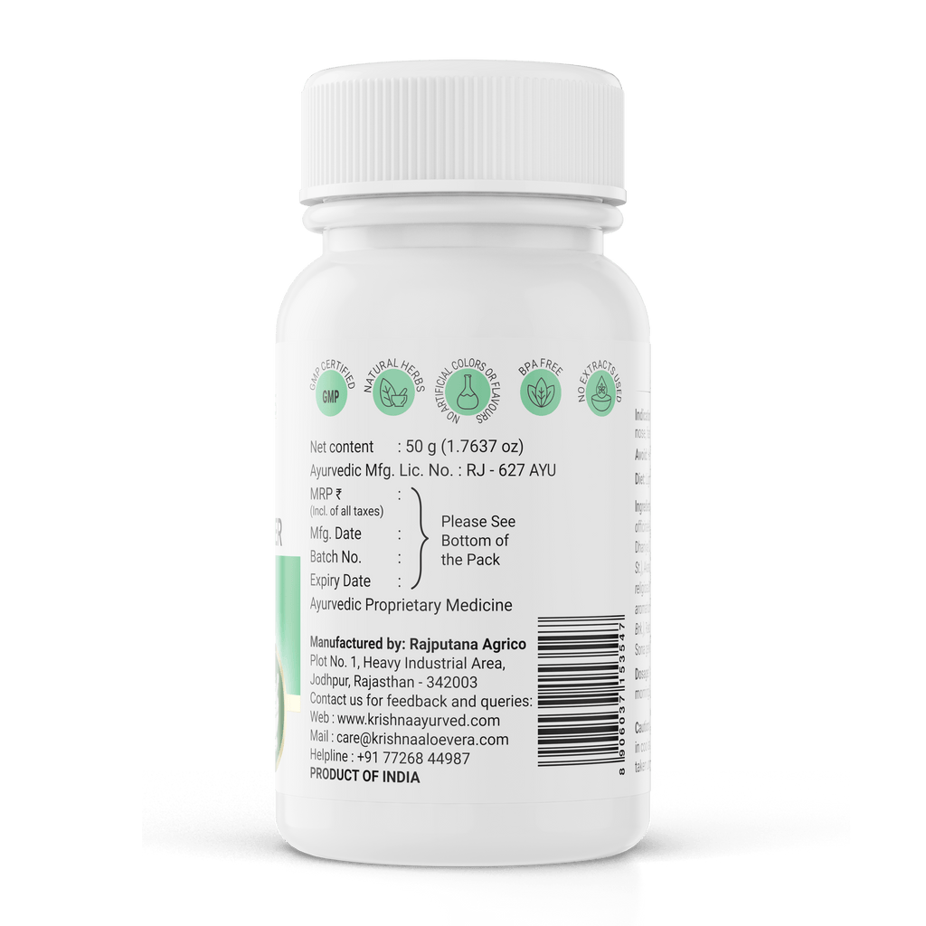 Krishna'S Herbal & Ayurveda Najlant Powder | Grocsy