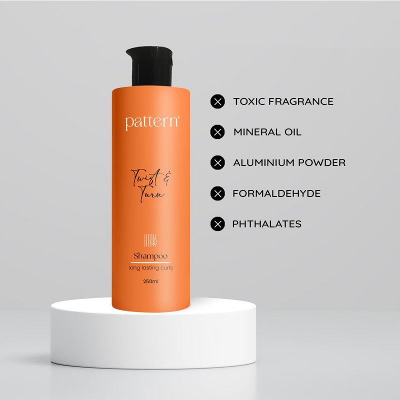 Pattern Twist & Turn Shampoo For Men & Women | Grocsy