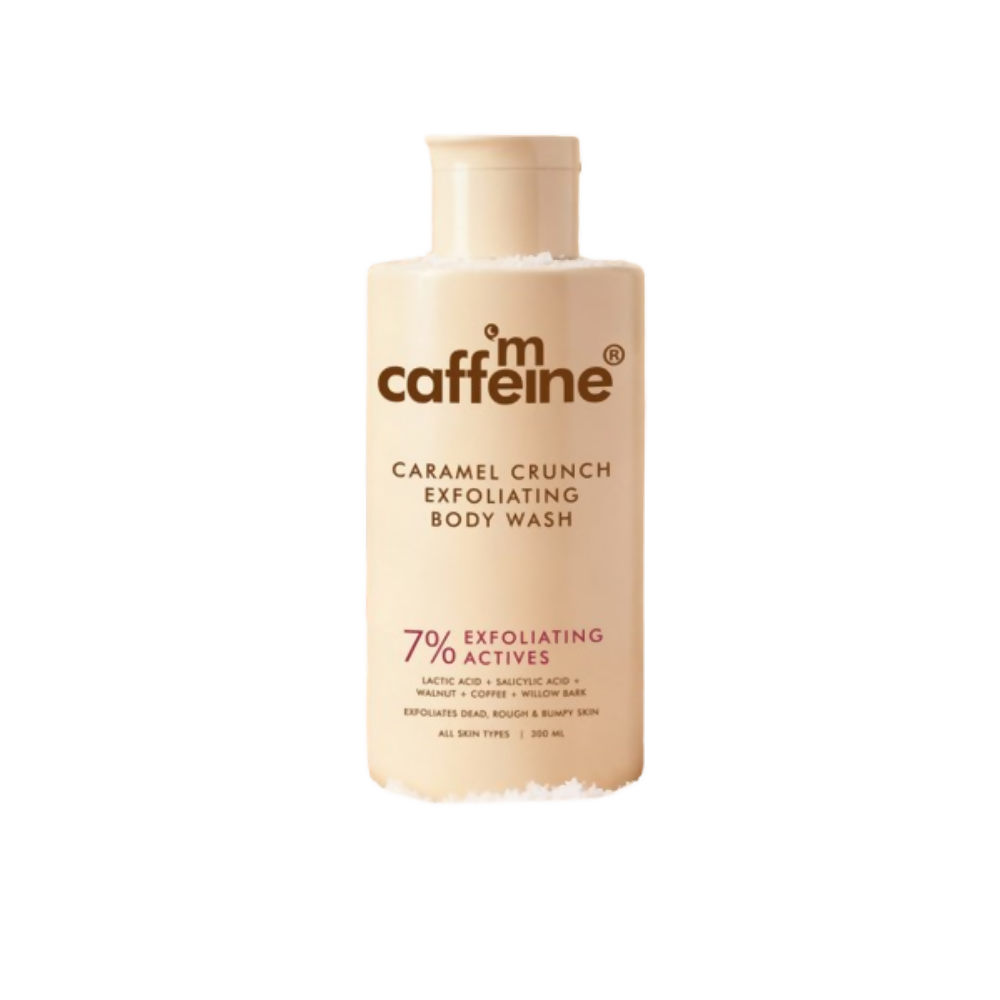 mCaffeine Caramel Crunch Exfoliating Body Wash | Grocsy
