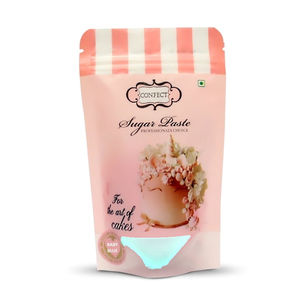 Confect Baby Blue Fondant | Edible Nutritional Sugarpaste | Grocsy