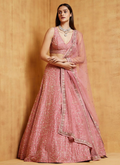 Lehenga Mart Designer Wedding Lehenga Choli For Women - Baby Pink | Grocsy