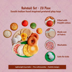 The Small Wonderland Bahubali Set-20 Piece Set-South Indian food inspired Pretend Play Food Toys | Grocsy