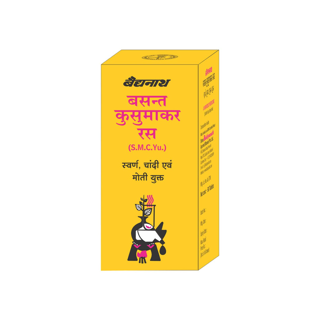 Baidyanath Basantkusmakar Ras - 25 Tablets | Grocsy
