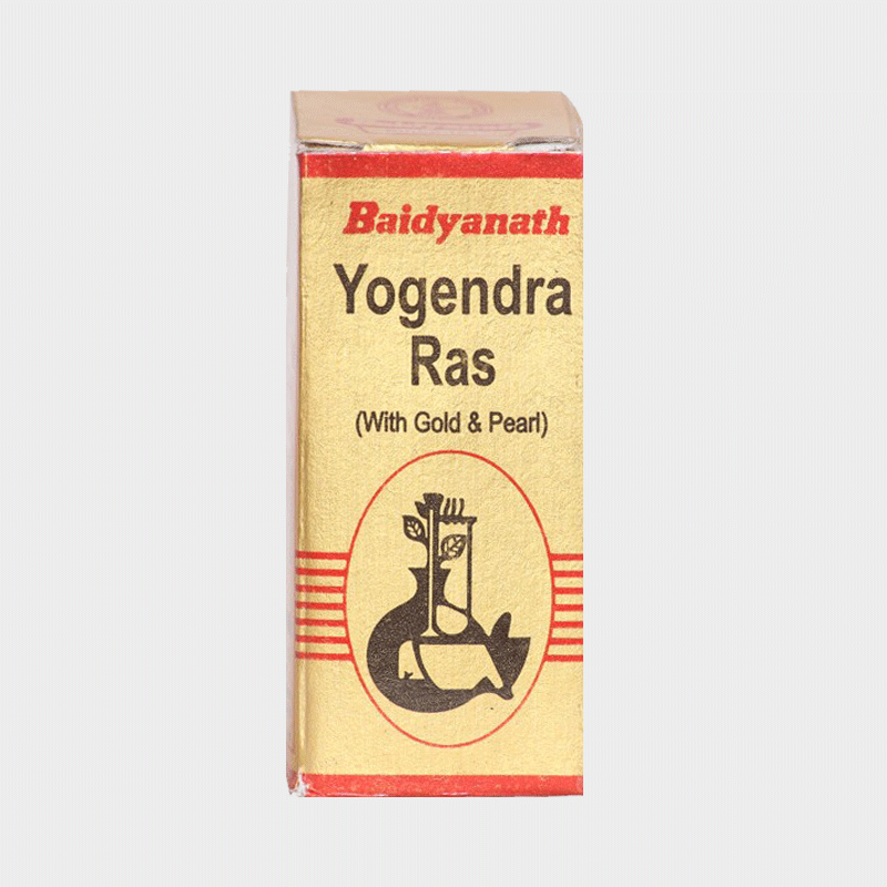 Baidyanath Nagpur Yogendra Ras with Gold & Pearl | Grocsy