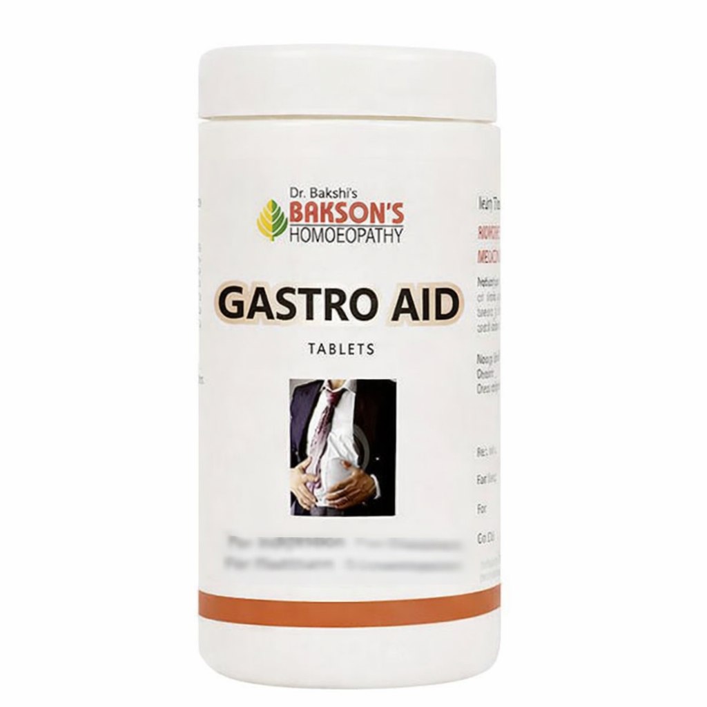 Bakson's Homeopathy Gastro Aid Tablets | Grocsy