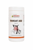Bakson's Homeopathy Throat Aid Tablets | Grocsy