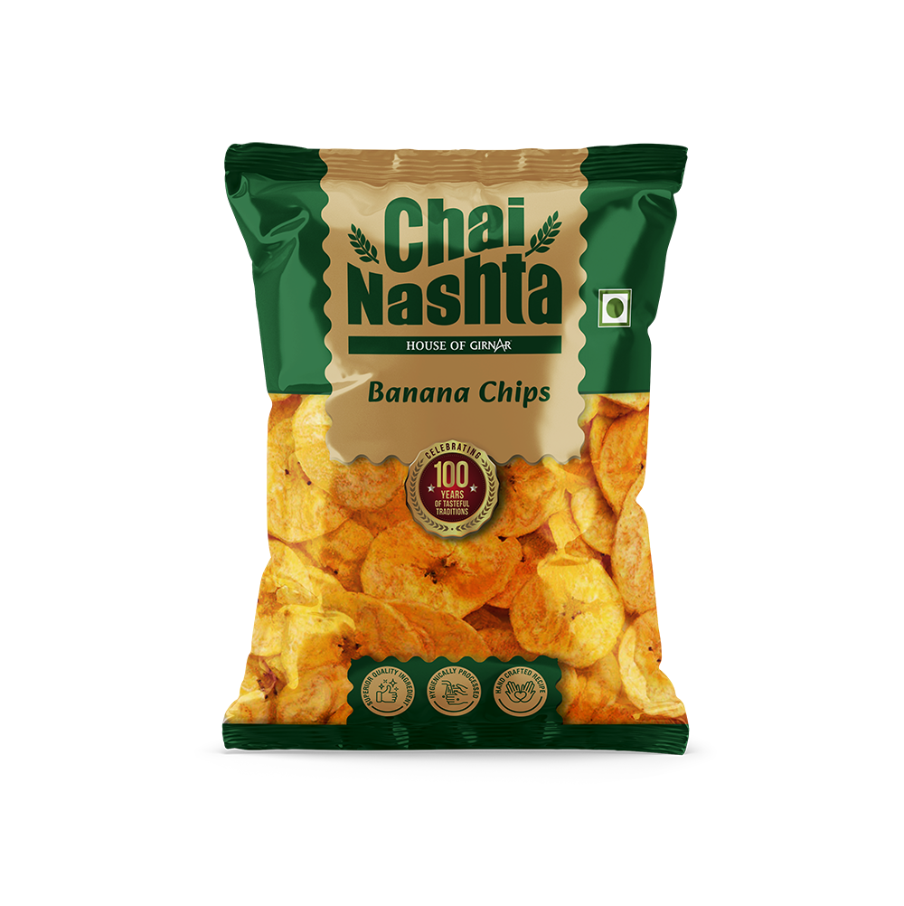 Girnar Chai Nashta - Banana Chips | Grocsy