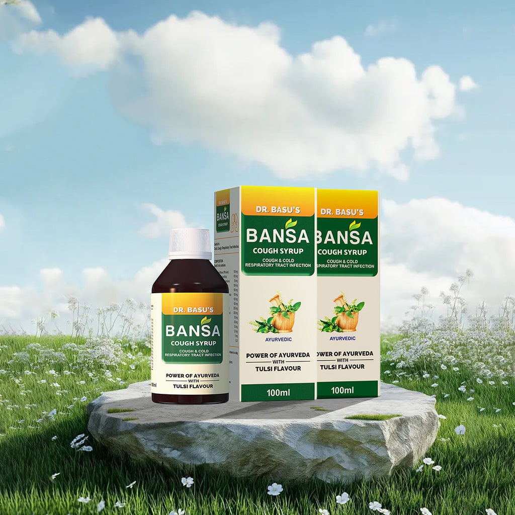 Jagat Pharma Bansa Ayurvedic Cough Syrup | Grocsy