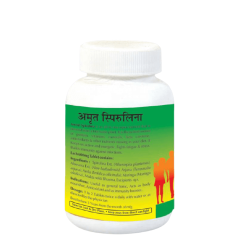 Baps Amrut Amrut Spirulina Tablet | Grocsy