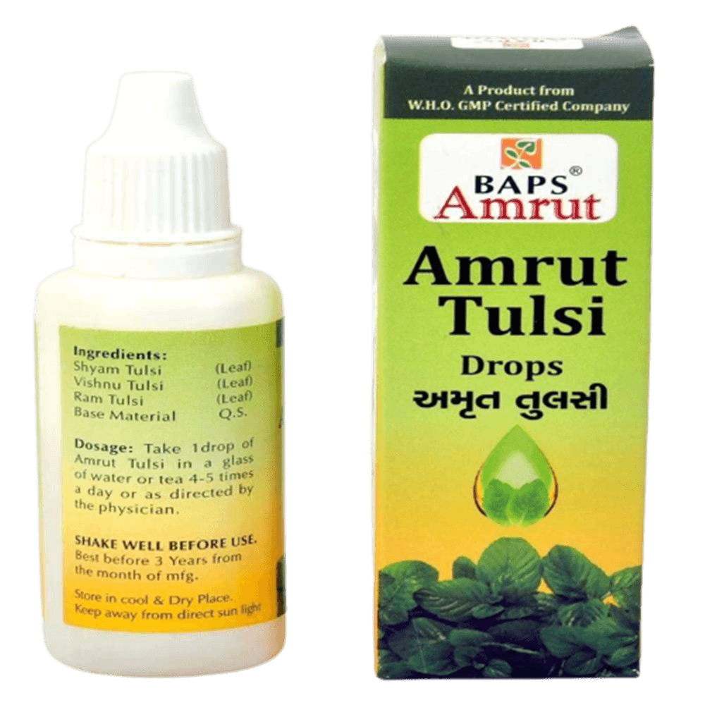 Baps Amrut Amrut Tulsi Drops | Grocsy