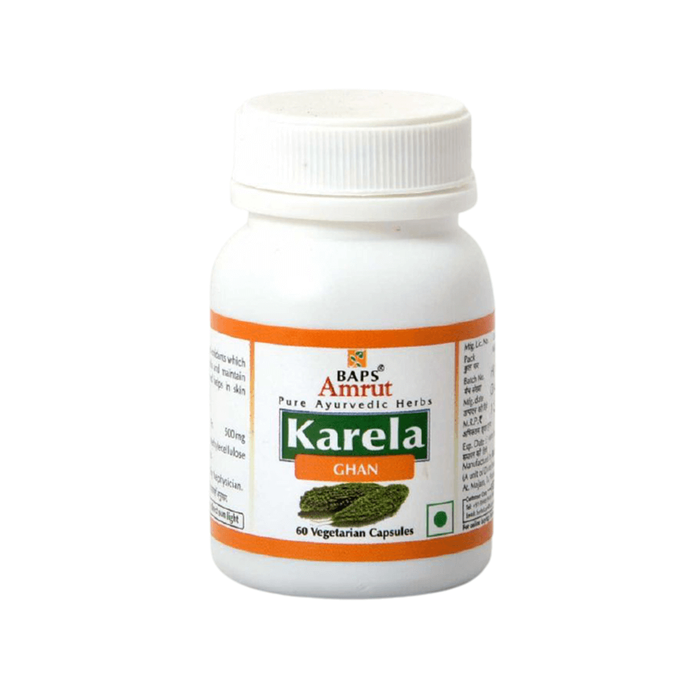 Baps Amrut Karela Ghan Capsules | Grocsy