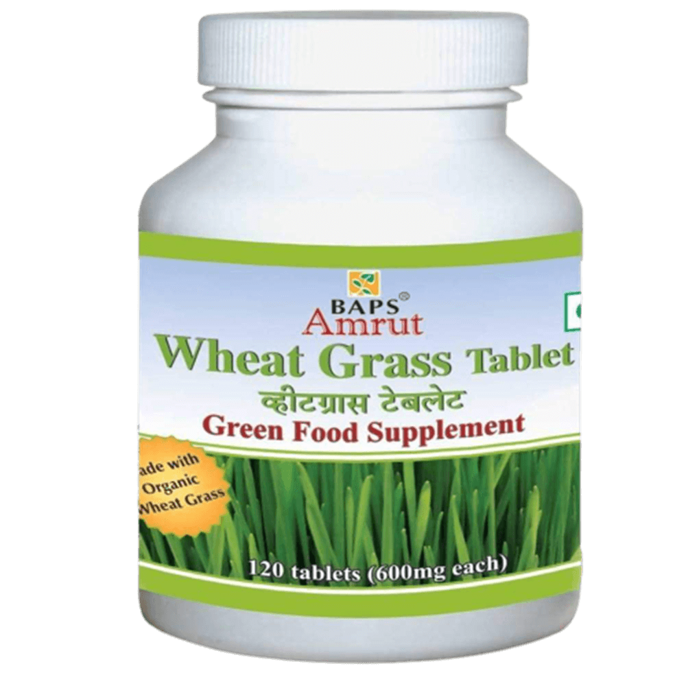 Baps Amrut Wheat Grass Tablets | Grocsy