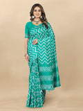 Vedant Vastram Designer Digital Print Batik Saree - Rama | Grocsy