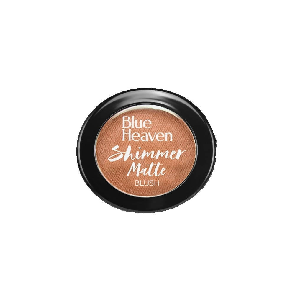 Blue Heaven Shimmer Matte Blush Shade 505 | Grocsy