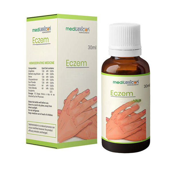 Medilexicon Homeopathy Eczem Drops | Grocsy