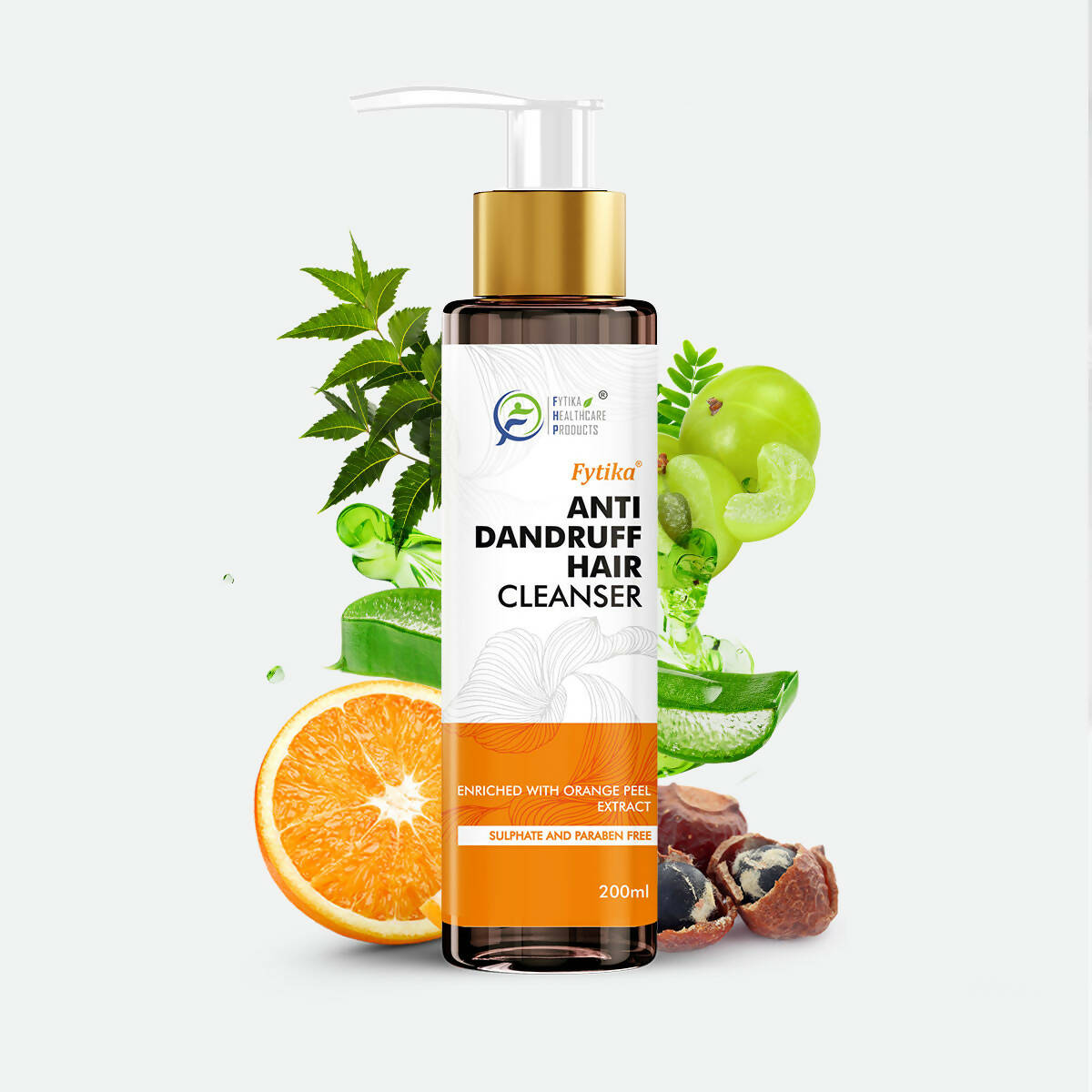 Fytika Anti dandruff Hair Cleanser with Orange Peel Extract | Grocsy