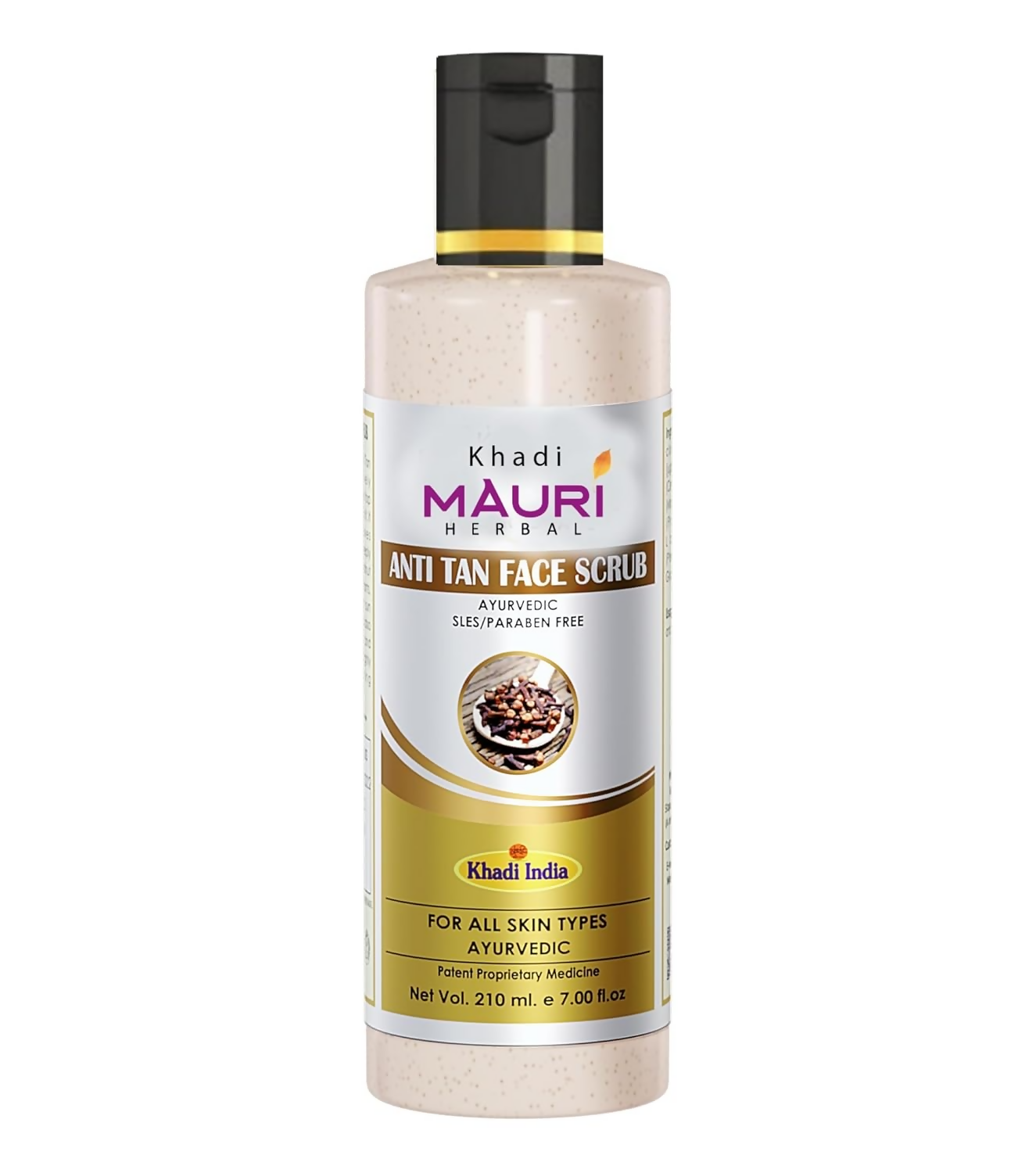 Khadi Mauri Herbal Anti Tan Face Scrub Removes Tan | Grocsy