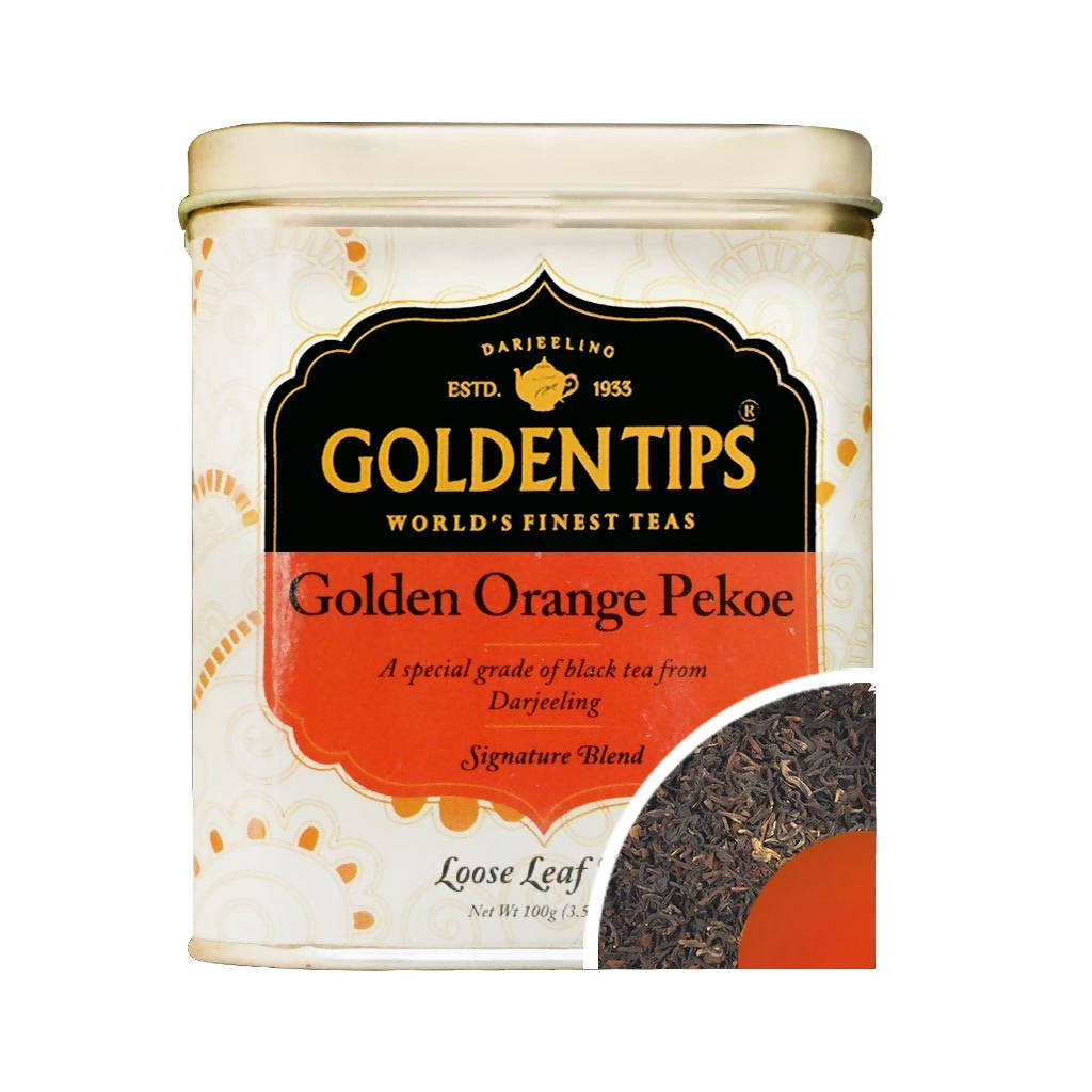 Golden Tips Golden Orange Pekoe Tea - Tin Can | Grocsy