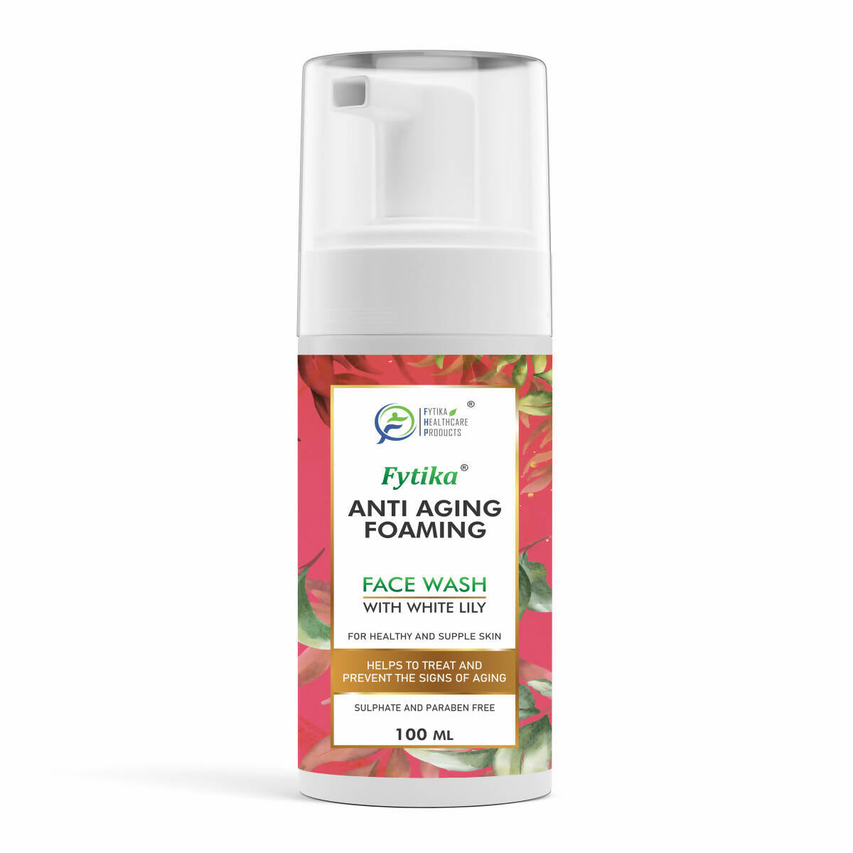 Fytika Anti Aging Foaming Face Wash with White lily | Grocsy