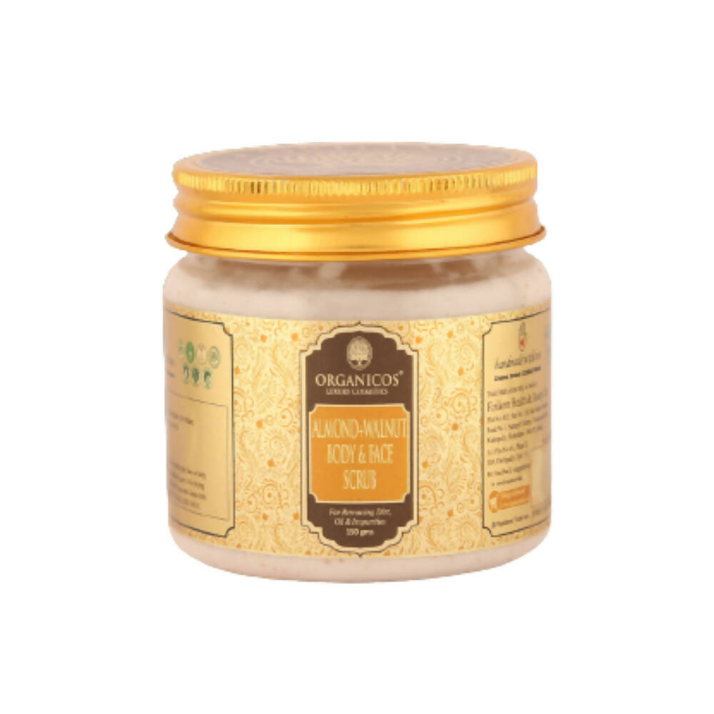 Organicos Almond+Walnut Face & Body Scrub | Grocsy