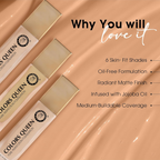 Colors Queen Pure Perfection Foundation – 05 Classic Ivory | Grocsy