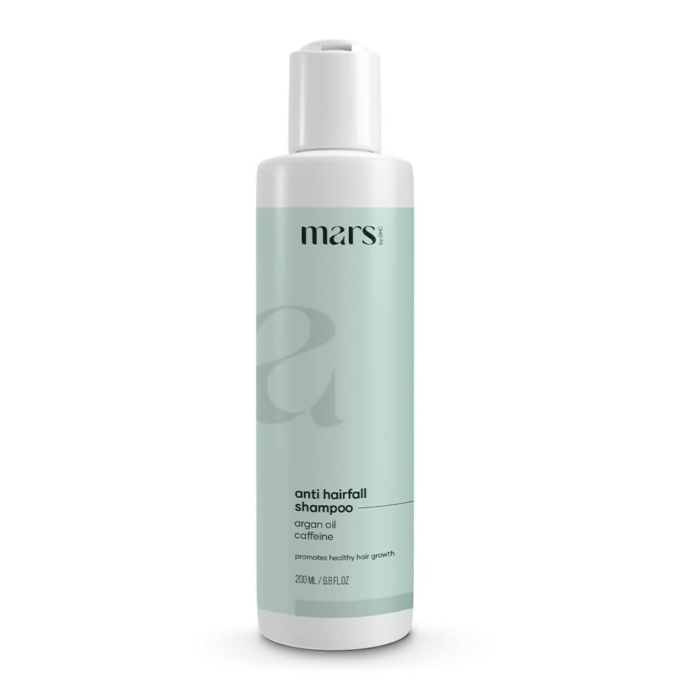Mars By GHC Anti Hair Fall Hair Shampoo With Aloe Vera, Argan Oil & Caffeine | Grocsy