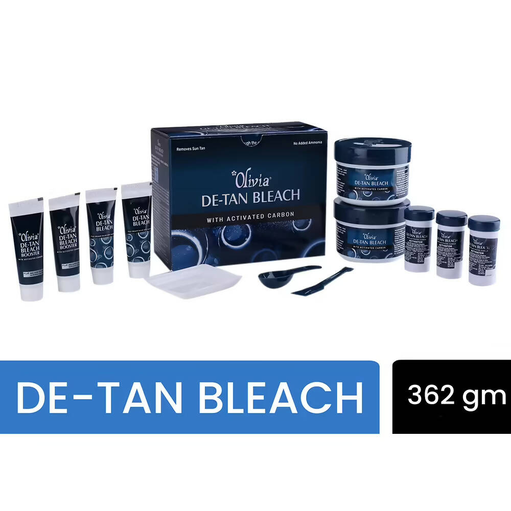 Olivia De-Tan Bleach Kit with Activated Carbon | Grocsy