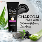 Lacto Calamine Activated Charcoal Face Wash | Grocsy