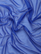 Ahalyaa Women's Traditional Semi Stitch Saree - Blue | Grocsy