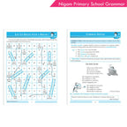 Nigam My Blue Book of Primary School Grammar * Suffix, Prefix, Homophones, Sentences, Preposition, Adverbs, Verbs, Pronouns, Adjectives, Nouns | Grocsy