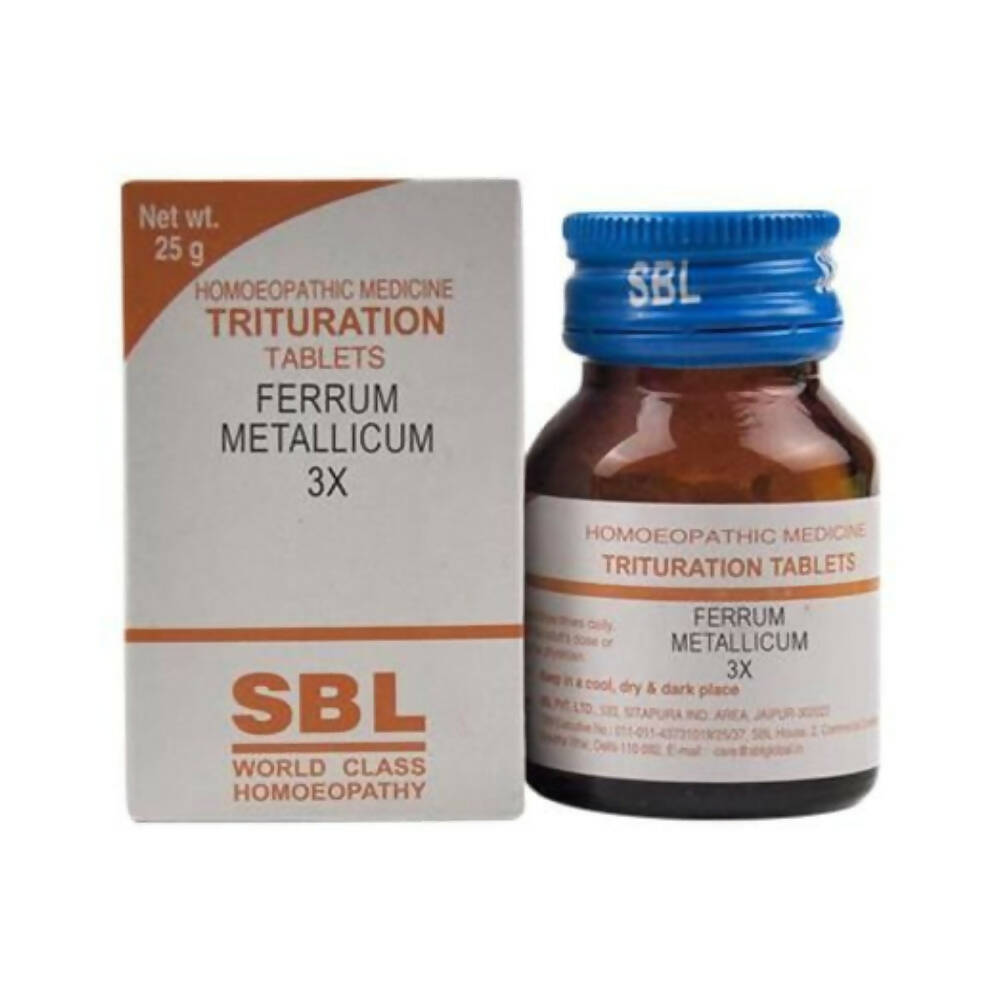 SBL Homeopathy Ferrum Metallicum Trituration Tablets | Grocsy